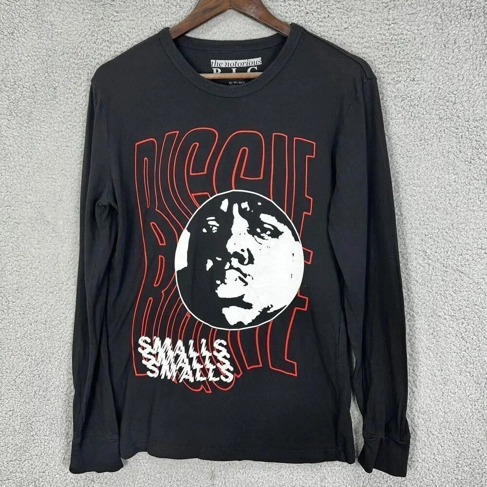 The Notorious Biggie smalls shirt adult XS black hip‎ hop rap legend B.I.G mens